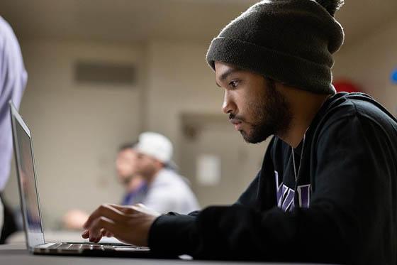 Photo of students paying attention to a lecture